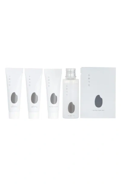 House Of Dohwa Travel Kit 5-piece Skincare Routine In White