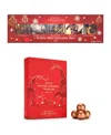 House Of Dorchester Holiday Festive Mini Chocolate Bars, 125 G In Transparent