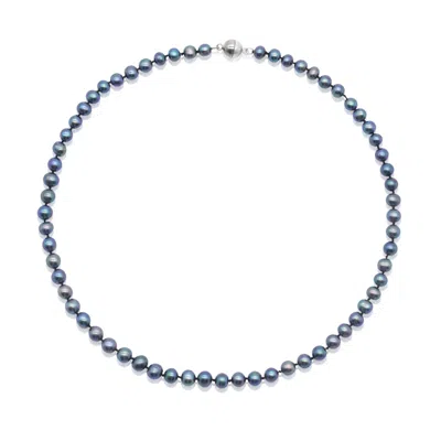 House Of Elliott Women's Ava Blue Pearl Necklace