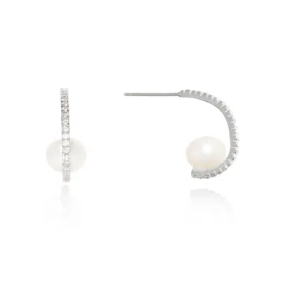 House Of Elliott Women's Cintia Silver Earrings