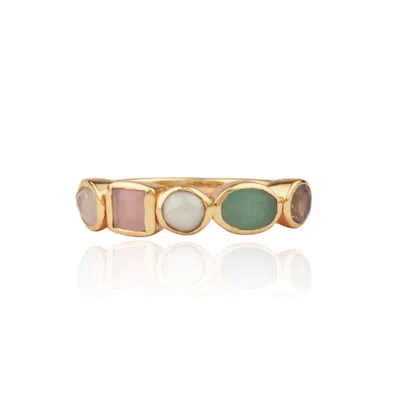 House Of Elliott Women's Desiree Ring With Semi-precious Stones