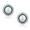 House Of Elliott Women's Green Emerald Earrings In Green