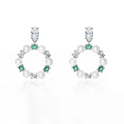 House Of Elliott Women's Green Josie Earrings