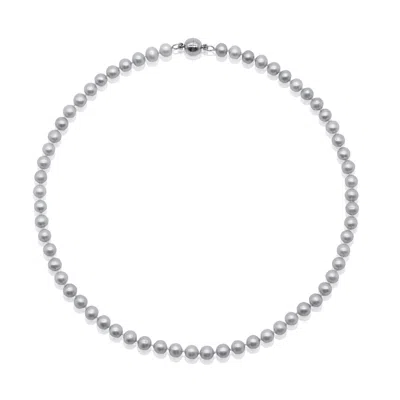 House Of Elliott Women's Grey Ava Gray Pearl Necklace