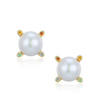 House Of Elliott Women's Lucrezia Multicolor Earrings In Yellow