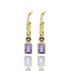 House Of Elliott Women's Pink / Purple Amethyst Earrings
