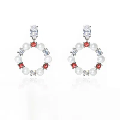 House Of Elliott Women's Red Reagan Earrings