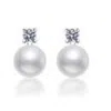 House Of Elliott Women's White Freshwater Pearl Earrings