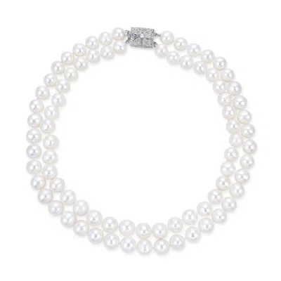 House Of Elliott Women's White Mandiana Necklace