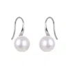 House Of Elliott Women's White / Silver Evelyn Pearl Earrings In Multi