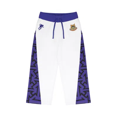 Pre-owned House Of Errors Bagitol Track Pants 'white/purple' | Men's Size Xxl