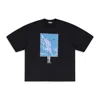 House Of Errors Black Frame Midweight T-shirt In Black
