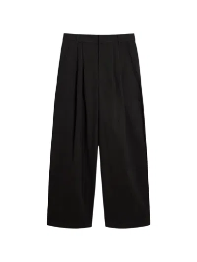 House Of Errors Crown Hose Mit Falten In Black