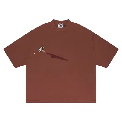 Pre-owned House Of Errors Knitted Tennis T-shirt 'red' | Men's Size S