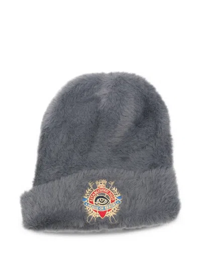 House Of Errors Logo-patch Beanie Hat In White