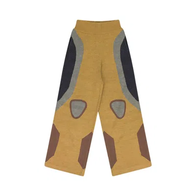 Pre-owned House Of Errors Moto Track Pant 'yellow' | Men's Size Xs