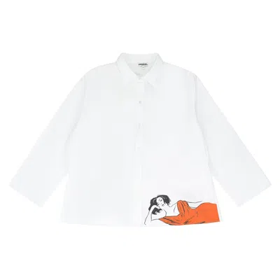 Pre-owned House Of Errors Poplin Button Down Shirt 'white' | Men's Size Xxl