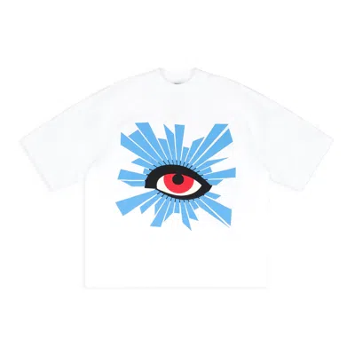 HOUSE OF ERRORS WHITE ALL SEEING HEAVYWEIGHT T-SHIRT
