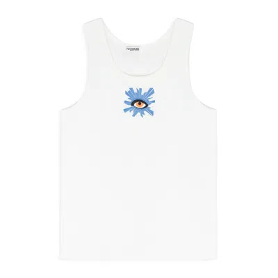 HOUSE OF ERRORS WHITE ALL SEEING TANK TOP