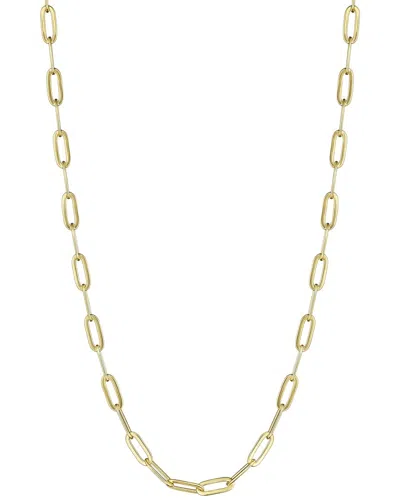 House Of Frosted River Silver Necklace In Gold