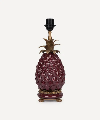 House Of Hackney Ananino Pineapple Lampstand In Multi