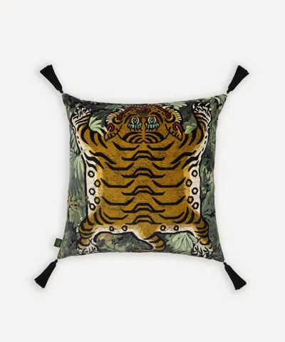 House Of Hackney Foris Saber Tassel Velvet Cushion
