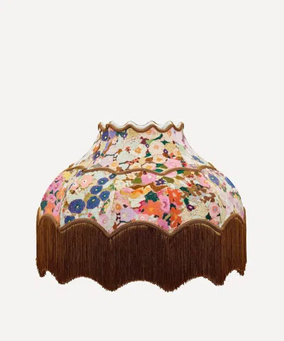 House Of Hackney Hollyhocks Spring Velvet Isabella Lampshade