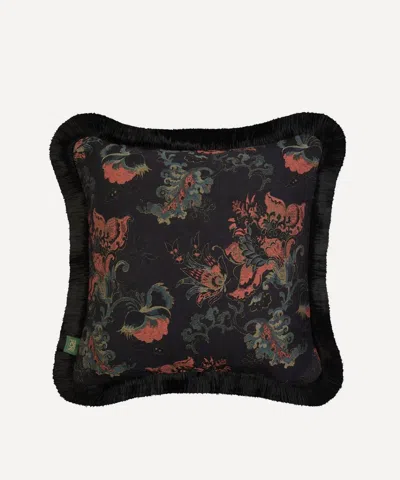 House Of Hackney Persephone Medium Fringed Jacquard Cushion