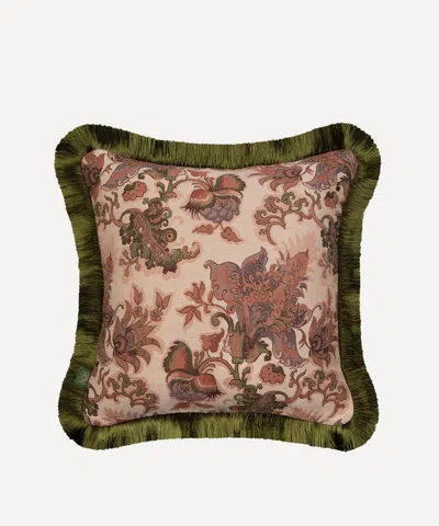 House Of Hackney Persephone Medium Fringed Jacquard Cushion