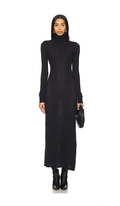 House Of Harlow 1960 Blaise Maxi Dress In Black