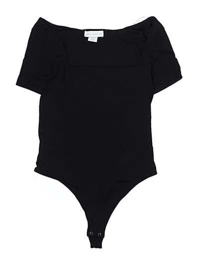 Pre-owned House Of Harlow 1960 Bodysuit In Black