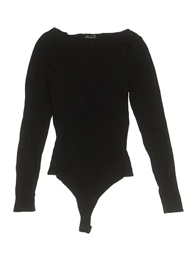 Pre-owned House Of Harlow 1960 Bodysuit In Black