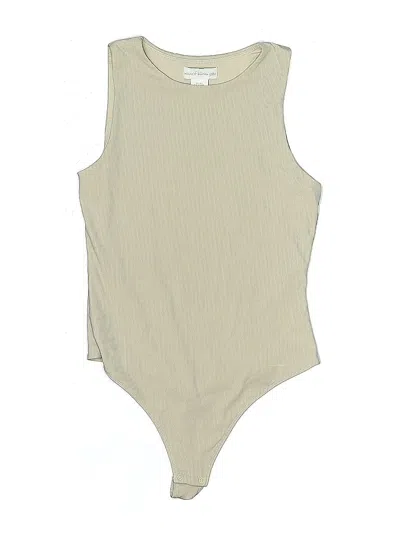 Pre-owned House Of Harlow 1960 Bodysuit In Brown