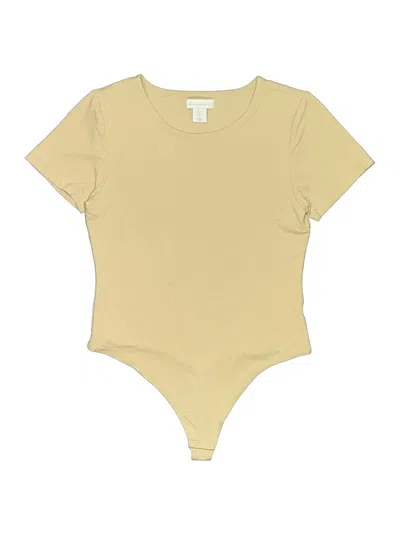 Pre-owned House Of Harlow 1960 Bodysuit In Brown