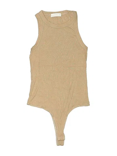 Pre-owned House Of Harlow 1960 Bodysuit In Brown