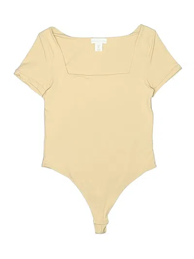 Pre-owned House Of Harlow 1960 Bodysuit In Brown