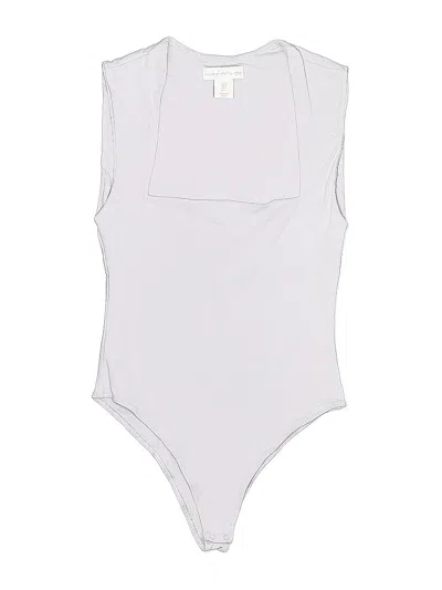 Pre-owned House Of Harlow 1960 Bodysuit In Gray