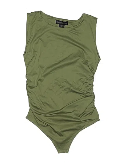 Pre-owned House Of Harlow 1960 Bodysuit In Green