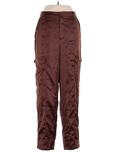 Pre-owned House Of Harlow 1960 Cargo Pants In Brown