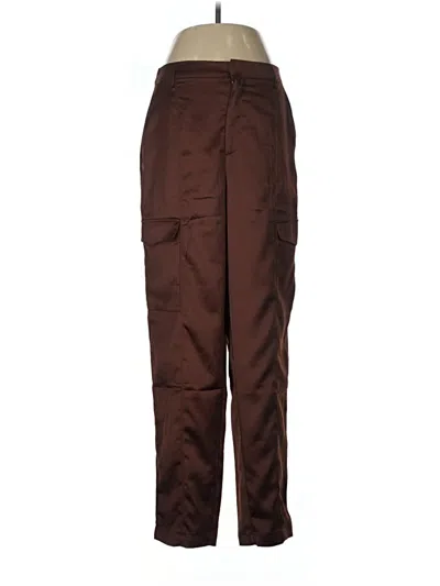 Pre-owned House Of Harlow 1960 Cargo Pants In Brown