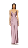 House Of Harlow 1960 Cassia Maxi Dress In Mauve