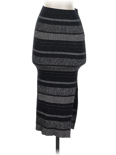 Pre-owned House Of Harlow 1960 Casual Skirt In Gray