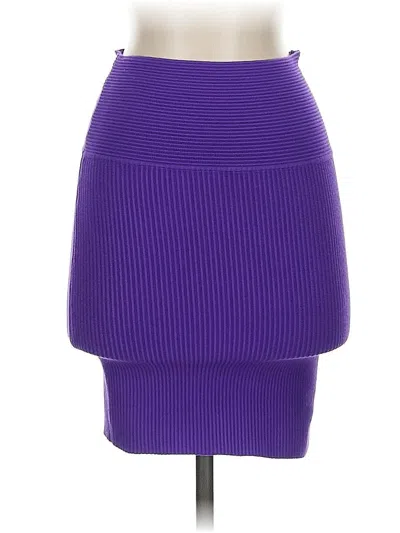 Pre-owned House Of Harlow 1960 Casual Skirt In Purple