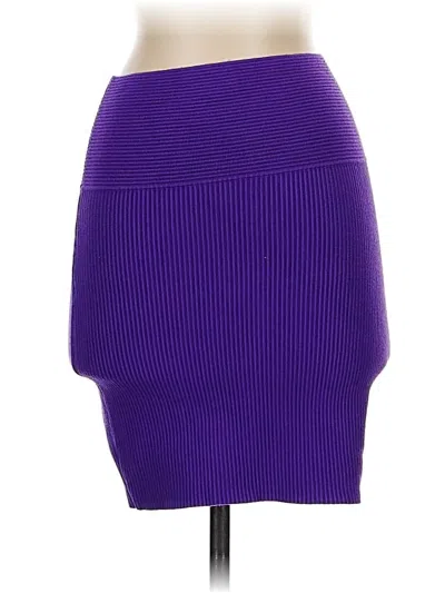 Pre-owned House Of Harlow 1960 Casual Skirt In Purple
