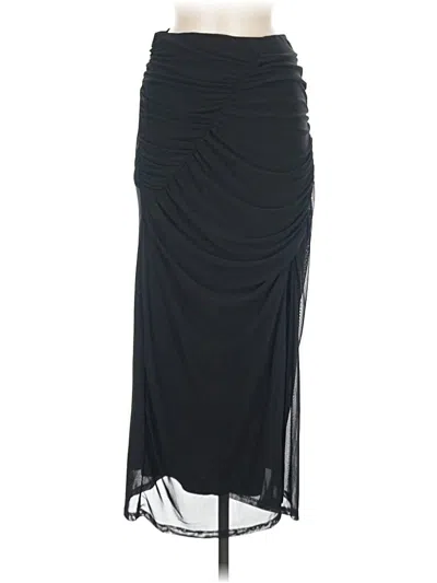 House Of Harlow 1960 Formal Skirt In Black
