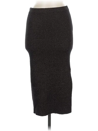 Pre-owned House Of Harlow 1960 Formal Skirt In Gray