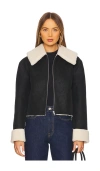 House Of Harlow 1960 Linden Jacket In Black