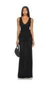 House Of Harlow 1960 Mags Maxi Dress In 블랙