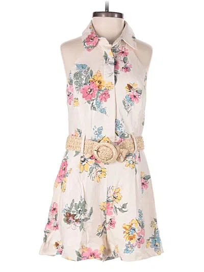 House Of Harlow 1960 Romper In Ivory