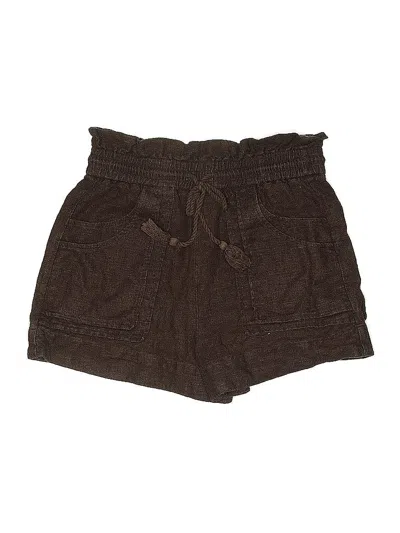 Pre-owned House Of Harlow 1960 Shorts In Brown